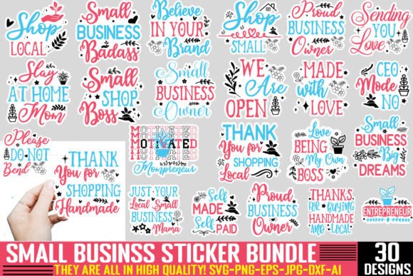 Download Small Business Sticker Bundle - Premium Resources