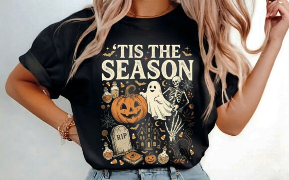 Download Tis the Season Halloween T-shirt Png - Season Collection