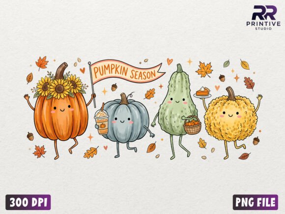 Download Preppy Pumpkin Season Friends PNG - Season Collection